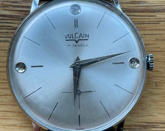 Bright and Shinny Vulcain Ultra Thin Dress watch.