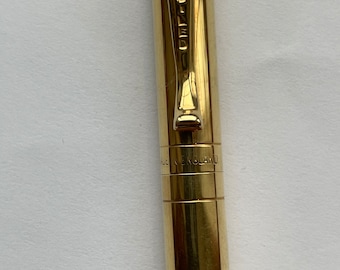 Rarest Mechanical Pencil on Etsy ? Hallmarked Twice 1965 18k Solid Gold Yard O Led Pencil