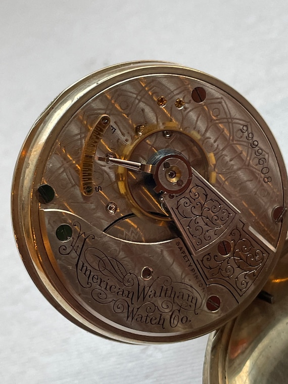 Waltham 18sz Grade 18 Modell 1883 7 Jewel Taschenuhr Etsy