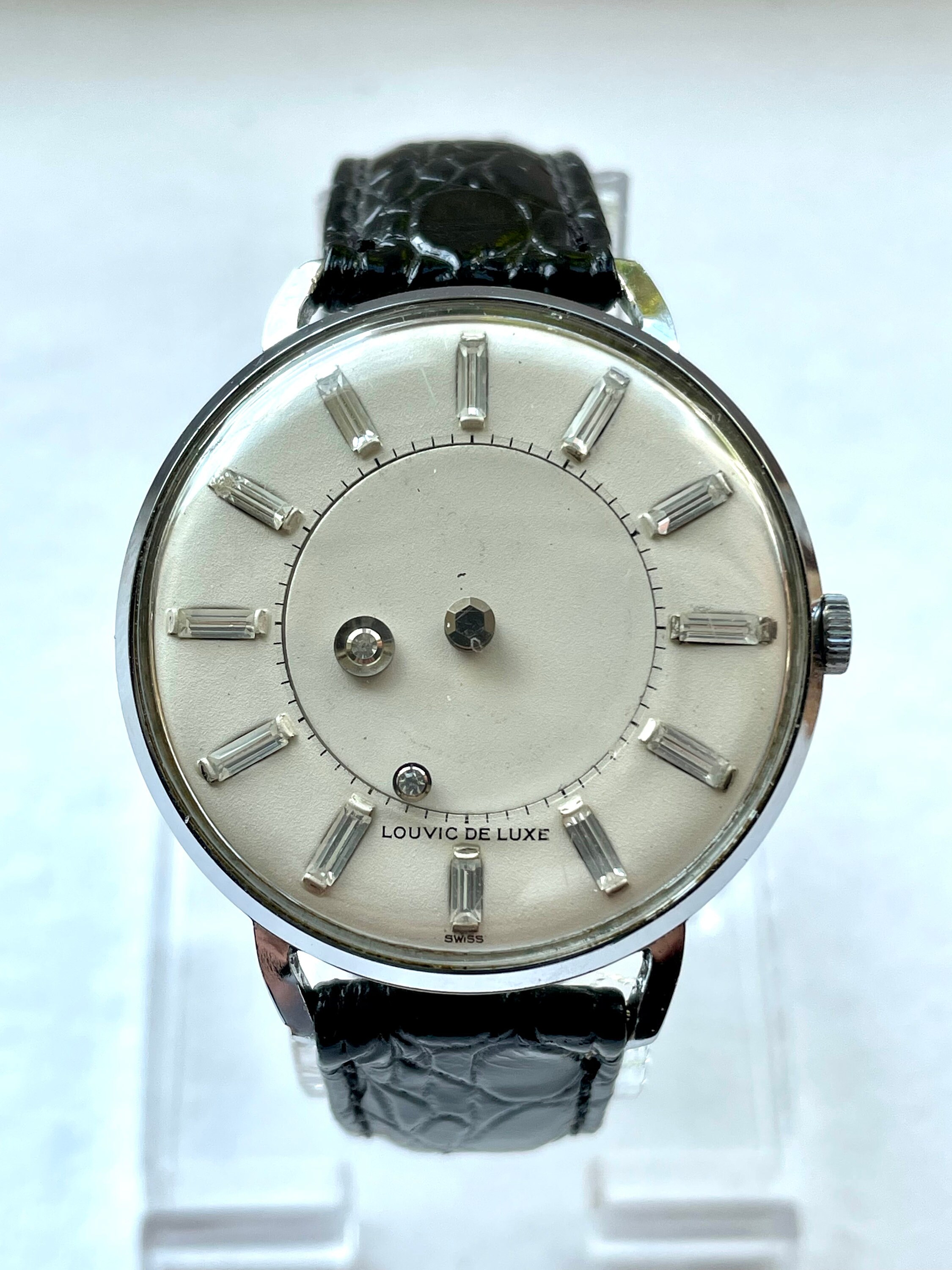 Louvic mystery dial watch discount