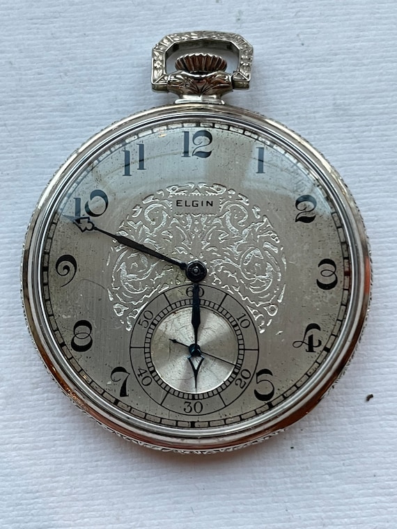 Elgin streamline pocket best sale watch
