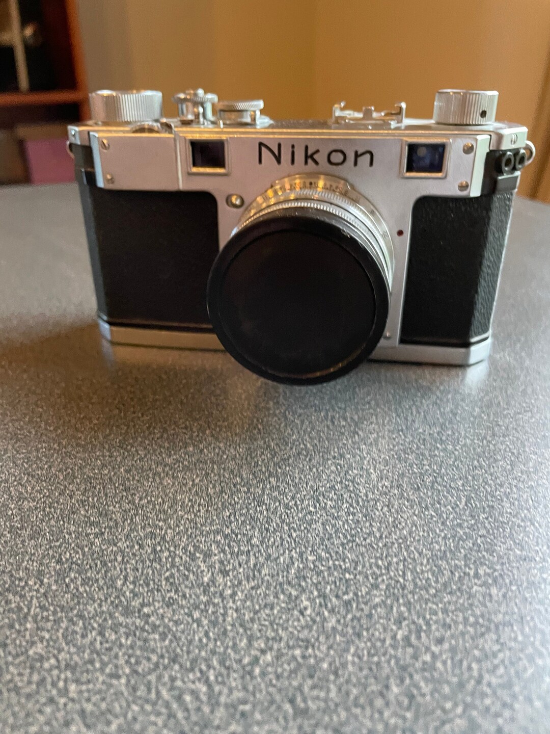 Nikon S Rangefinder Camera With Nippon Kogaku Nikkor H Red C 12 F5 Cm