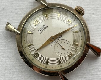 Mid Century Gruen Precision Automatic Cal 480 Movement