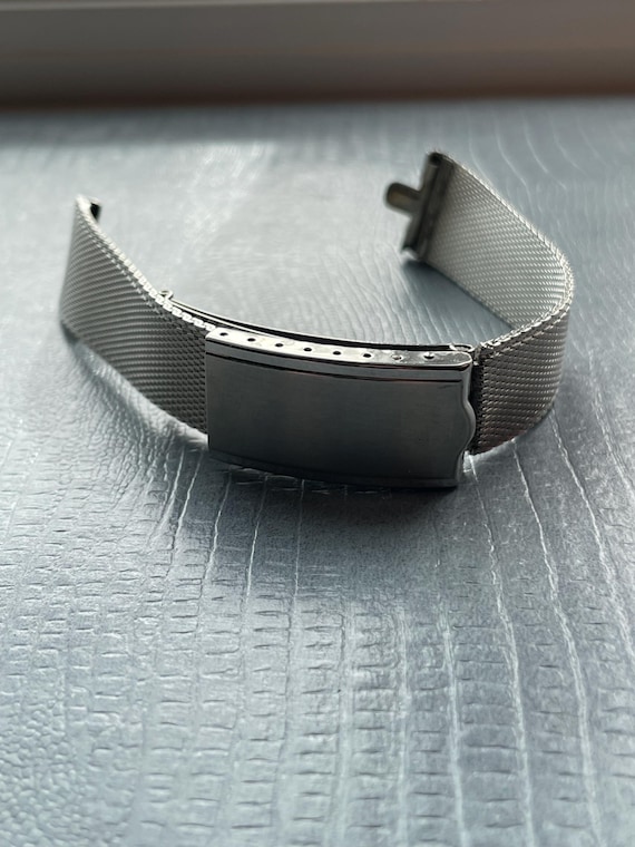 Vintage 70er Jahre Kreisler Mesh Edelstahl Klassik