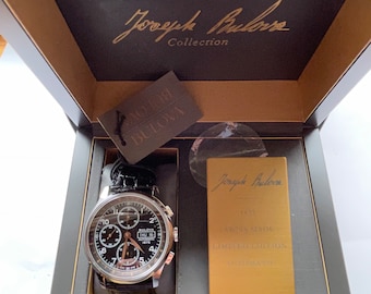 New with Tags & Box Limited Worldwide production Joseph Bulova 96 C 146 Chronograph Mens Wristwatch