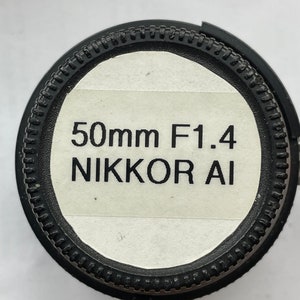 Nikkor 50 mm F1.4 AI med fast brännvidd, Ex.