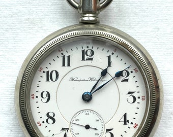 Hampden 23 JewelGrade New Railway Modell 3 Taschenuhr