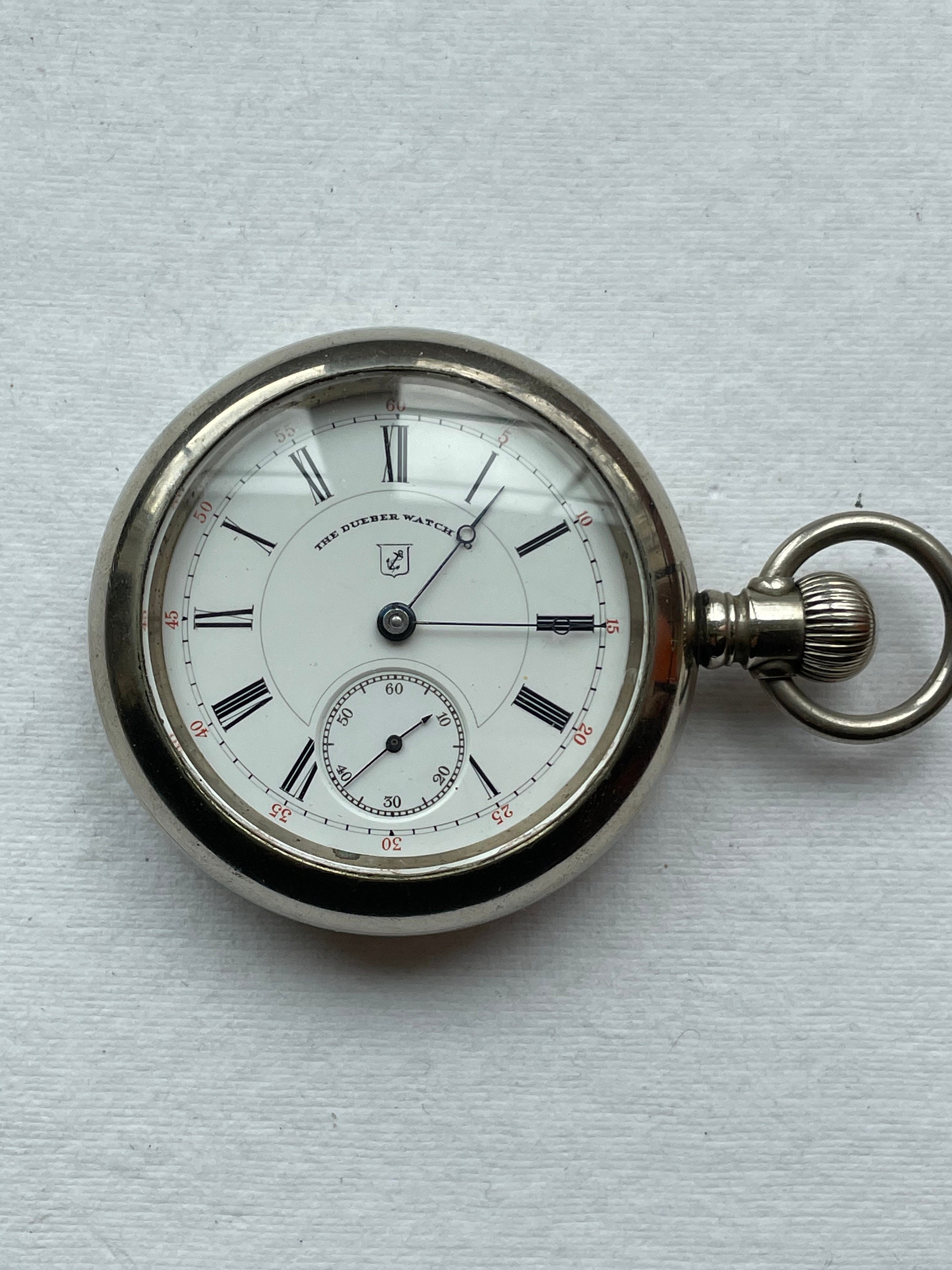 Hampden the Dueber Watch Company Grade 18sz 11 Jewel Pocket Watch
