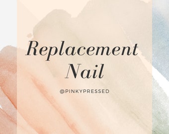 Apres Gel-X Replacement Nail: Custom Press-On Nails