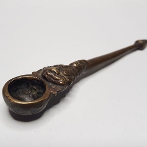 Genuine_19th Century- Antique Tibetan Medicine Spoon, From TIBET