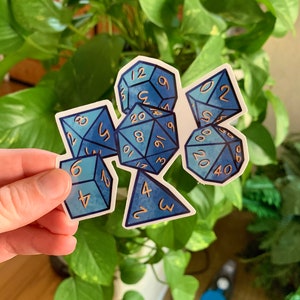 DnD Dice Sticker