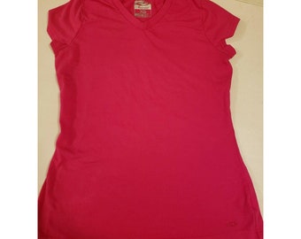 Women Short Sleeve Champion Duo Dry Shirt Size XS Running Active Top