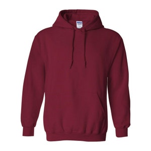 Gildan Heavy Blend Hooded Sweatshirt 18500 XL Sweatshirt Cardinal Red