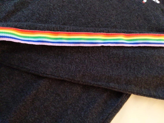 Joe Boxer Full Zip Sweatshirt Black with Pony log… - image 7