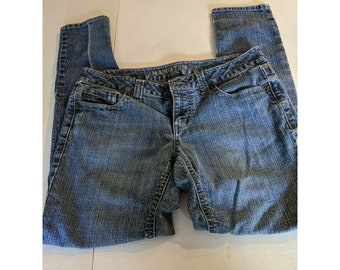 Hang Ten Boyfriend Fit Juniors Medium Wash Jeans Size 9