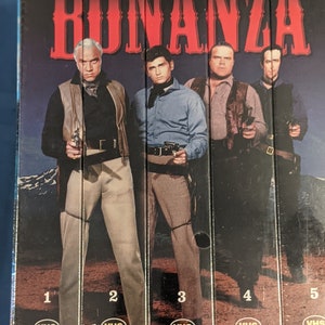 VHS Tape Bonanza TV Show Collector Series 5 Pack Brand New Sealed 1959 TV Series