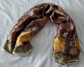 Women's Multicolor Cotton Fashion Scarf Printed Square Wrap Scarves Sz 29"