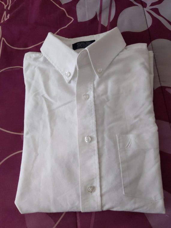 nautica white dress shirt Nautica Men's Slim-Fit Supershirt Dress Shirt