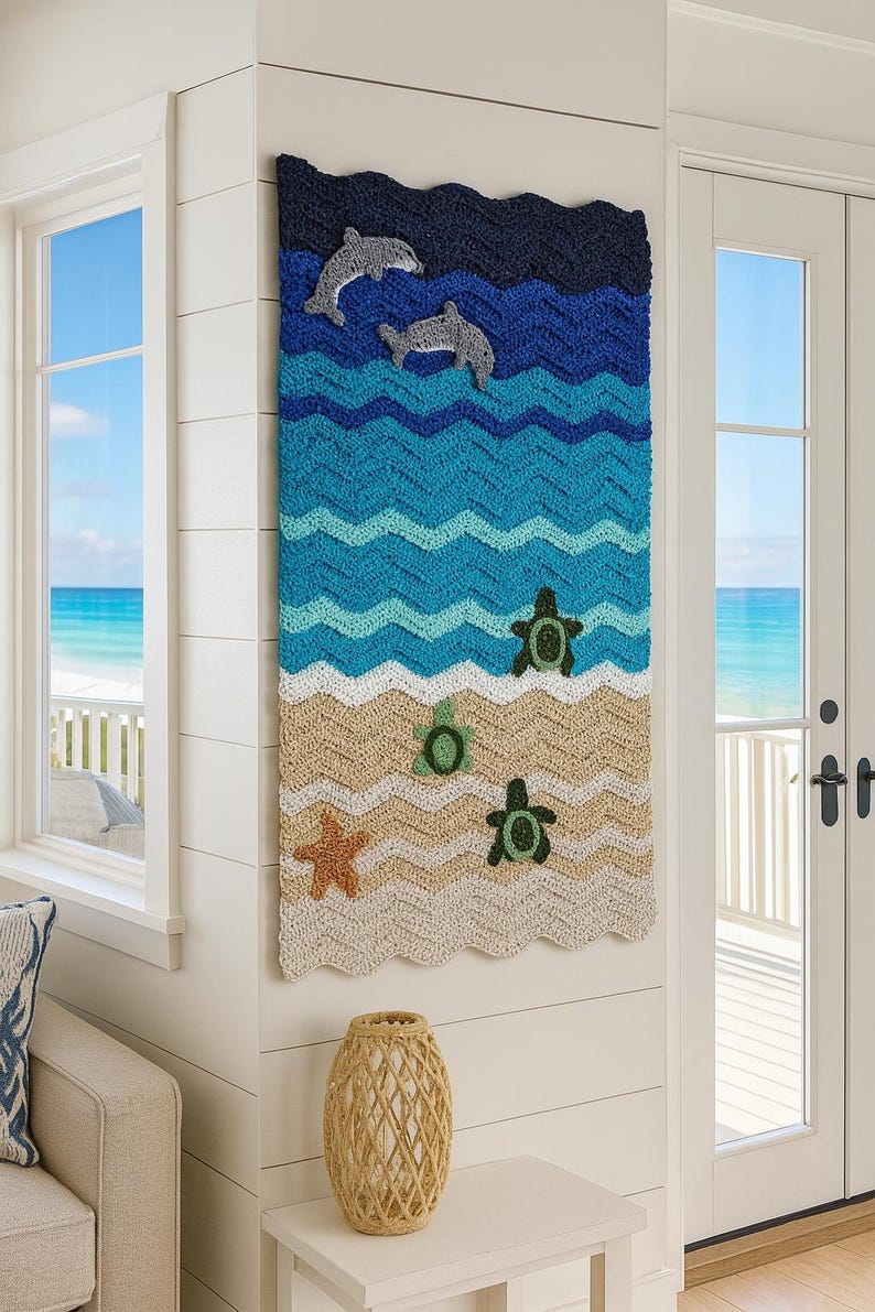 Turtle Shell Pattern Blankets PATTERN ONLY Sea Turtle Baby Blanket - Etsy