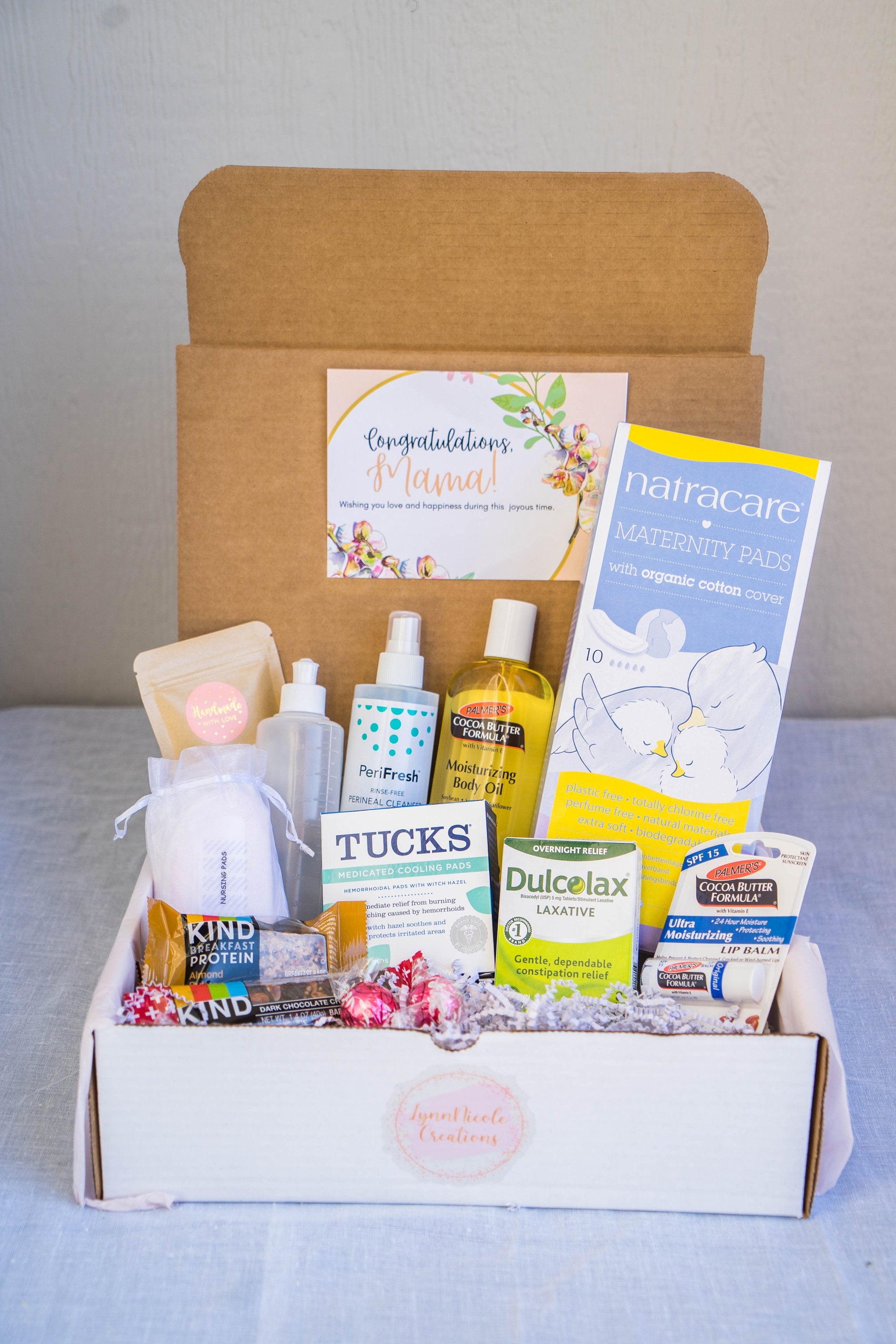 Postpartum Recovery Gift Box  New Mom Care Package — NURTURED 9