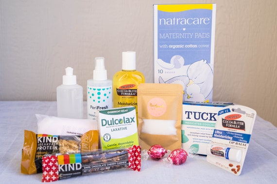 Essential Postpartum Care Package Baby Shower Gift New Mom Gift