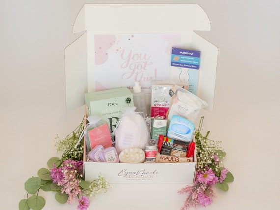 C-Section Postpartum Care Package | New Mom Gift Box | Pregnancy Gift Basket | Gifts for Expecting New Moms | Baby Shower Gift | Mothers Day