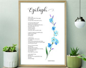 NCIS Poem on Death Epitaph Poem - Il 340x270.5499505342 9rx2