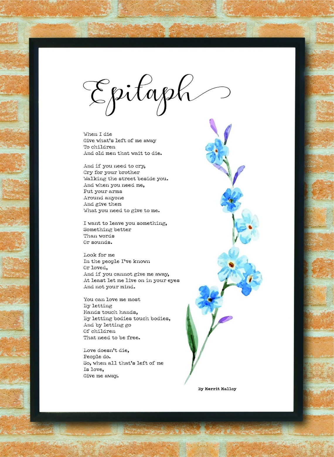 Merrit Malloy Poem Ncis Printable Merrit Malloy Poem Ncis Printable