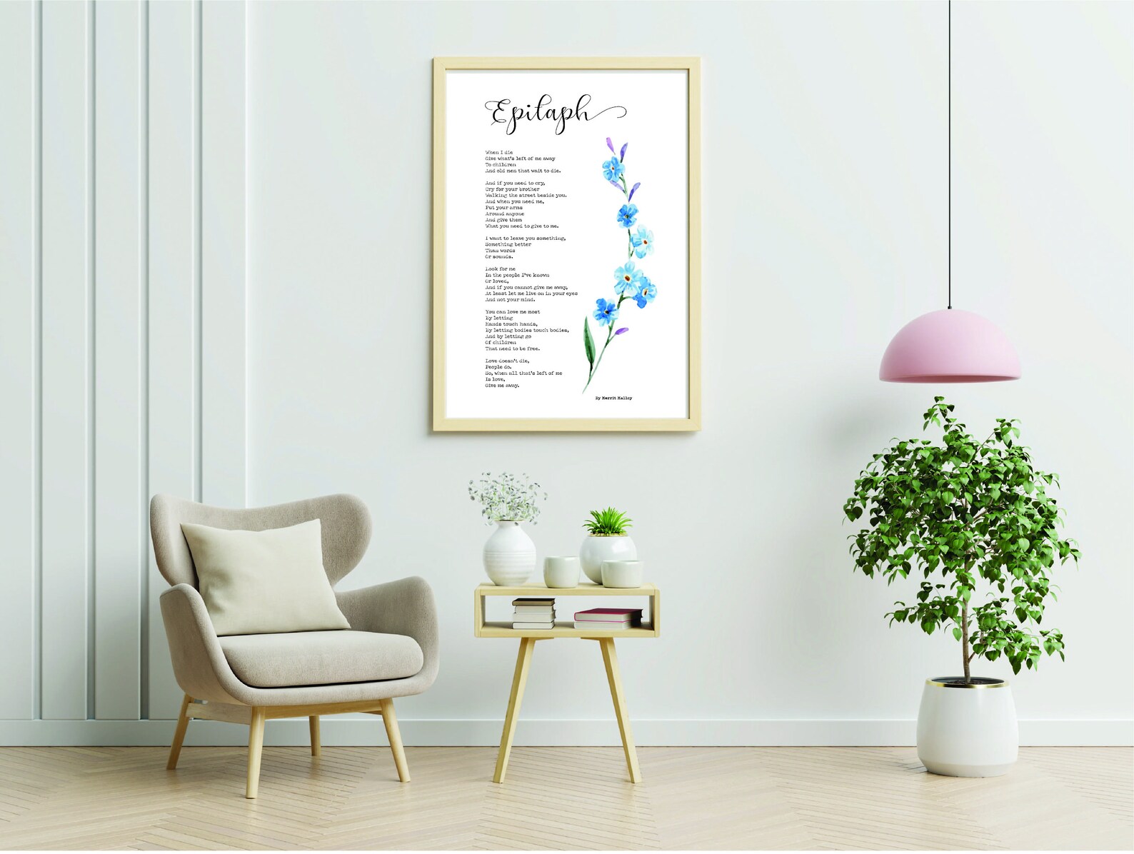 NCIS Poem on Death Epitaph Poem by Merrit Malloy When I - Etsy Canada