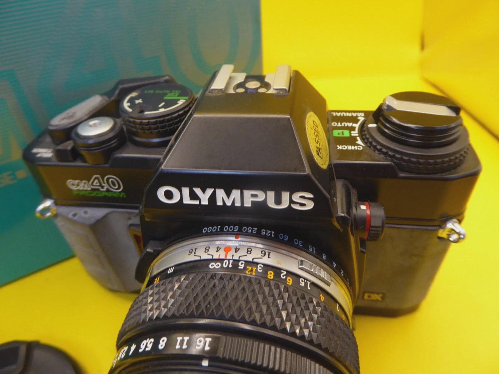 【完動品】OLYMPUS OM40 PROGRAM / 50mm F1.8 Olympus OM-40 Program 35mm Film Camera W/ 50mm F1.8 Zuiko Lens