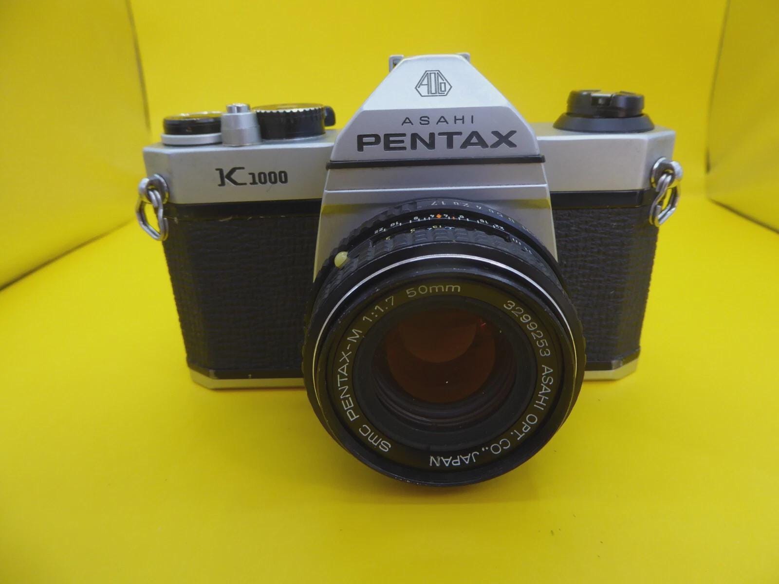 ペンタックス K1000 35mmフィルムカメラ（50mm f/1.7レンズ付き
