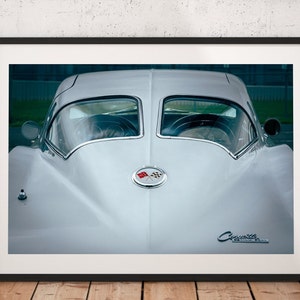 Corvette C2 Stingray 1963 Split Window - Digital Print