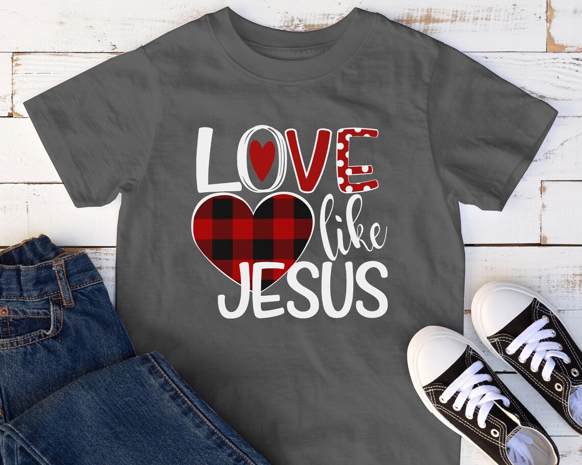 Download Love Like Jesus download SVG PNG Jpg PDF Dxf Svg files | Etsy