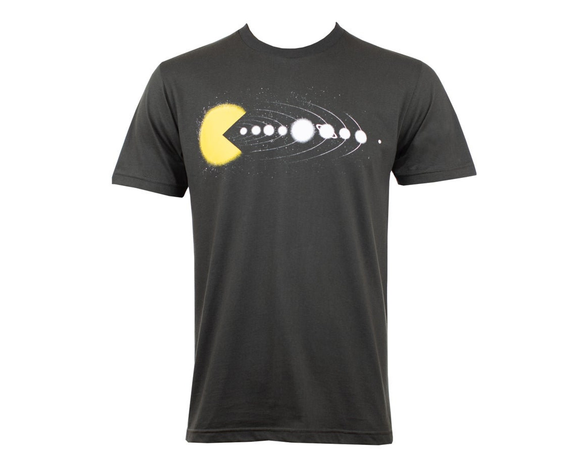 Discover Maglietta T-Shirt Pacman Uomo Donna Bambini Gaming Hippie Psytrance Graphic