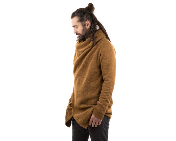 mens hippie cardigan