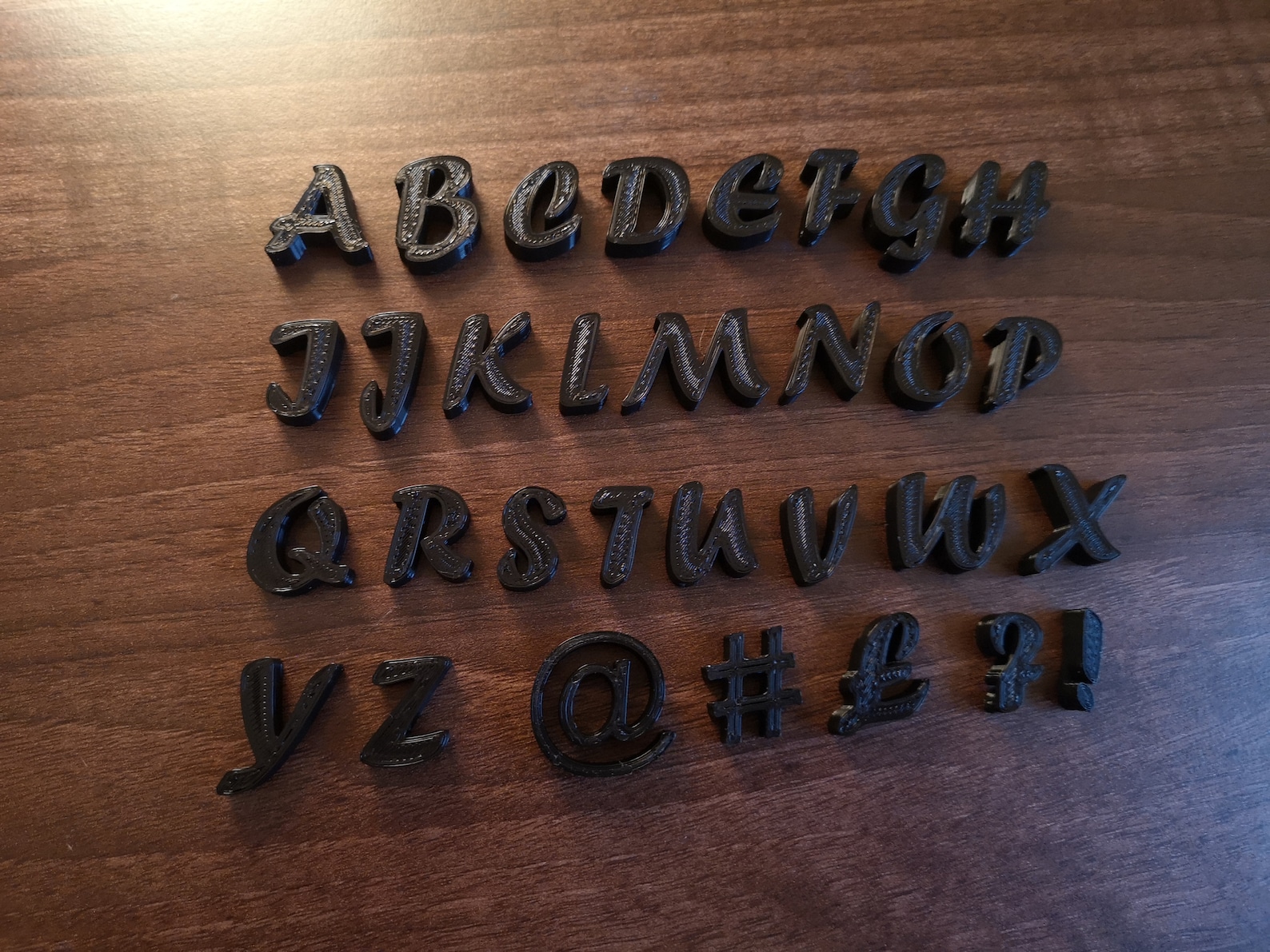 Embossing Letters Etsy