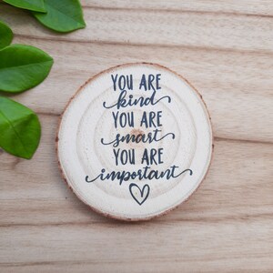 Magnet, Inspirational Magnets, Inspirational Quotes, Encouraging Gifts, Fridge Magnets Boho, Encouraging Quotes, Wooden Magnets, gift idea