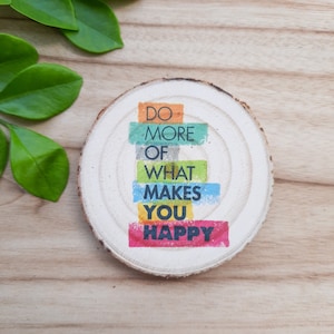 Magnet, Inspirational Magnets, Inspirational Quotes, Encouraging Gifts, Fridge Magnets Boho, Encouraging Quotes, Wooden Magnets, gift idea