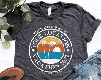 etsy family vacation shirts