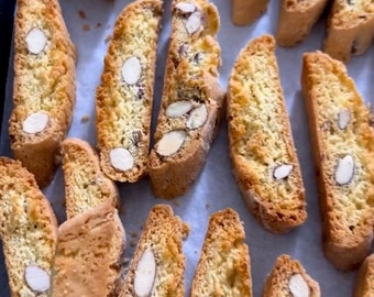 Cantucci Italian almond biscuits