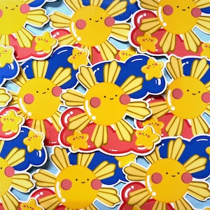Three Stars and a Sun | Filipino Sticker | Glossy Sticker | Water-resistant