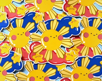 Three Stars and a Sun | Filipino Sticker | Glossy Sticker | Water-resistant