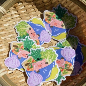 Sinigang | Filipino Sticker | Glossy Sticker | Water-resistant