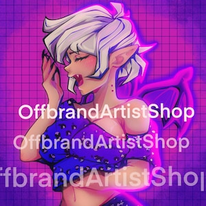 Profile Icon Digital Art: Unique Premade Avatar for Social Media, Gaming & Online Profiles, Customizable Cute Character Illustration