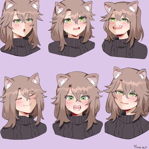 I Will Draw a Character Expression Sheet in my Style!