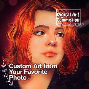 Custom Art from Your Favorite Photo | Personalized Illustration with Vibrant Colors | Digital Art Commission