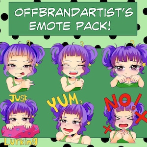 Emote Pack (6 Emotes)