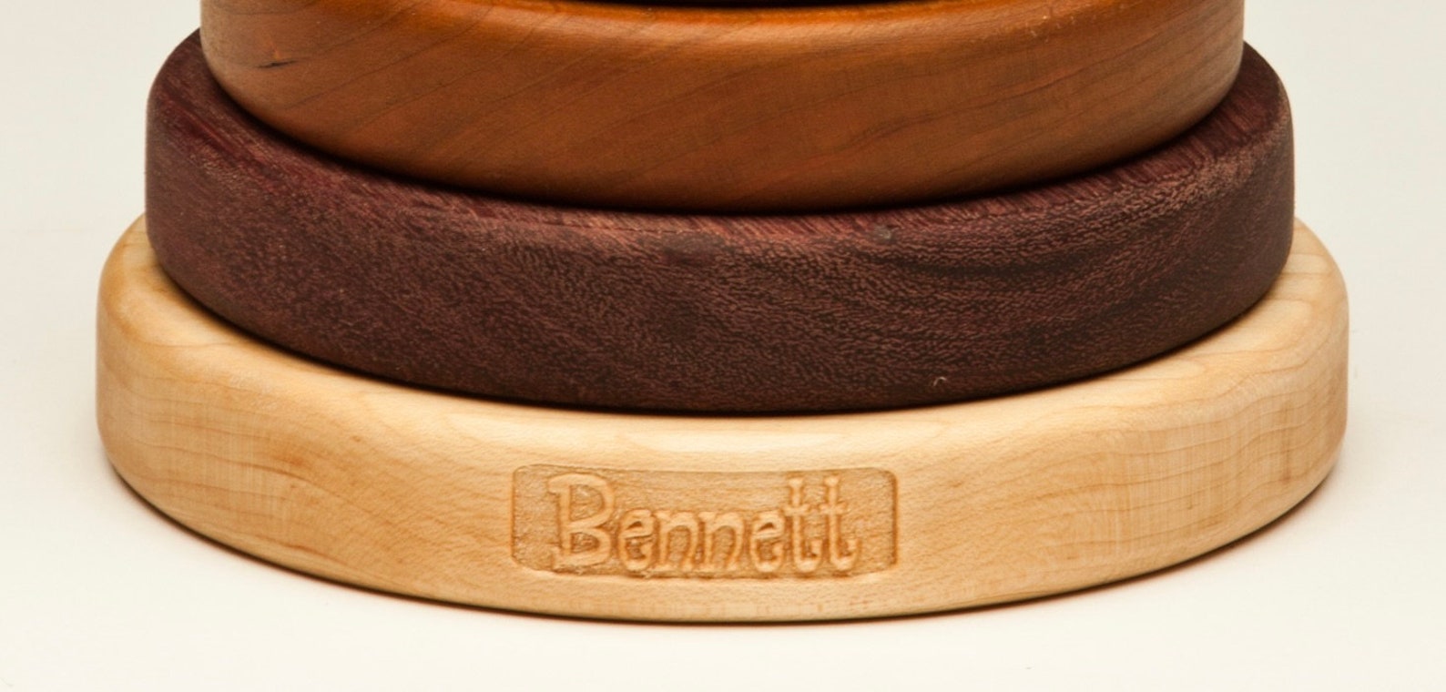 Wooden Stacking Rings - Etsy