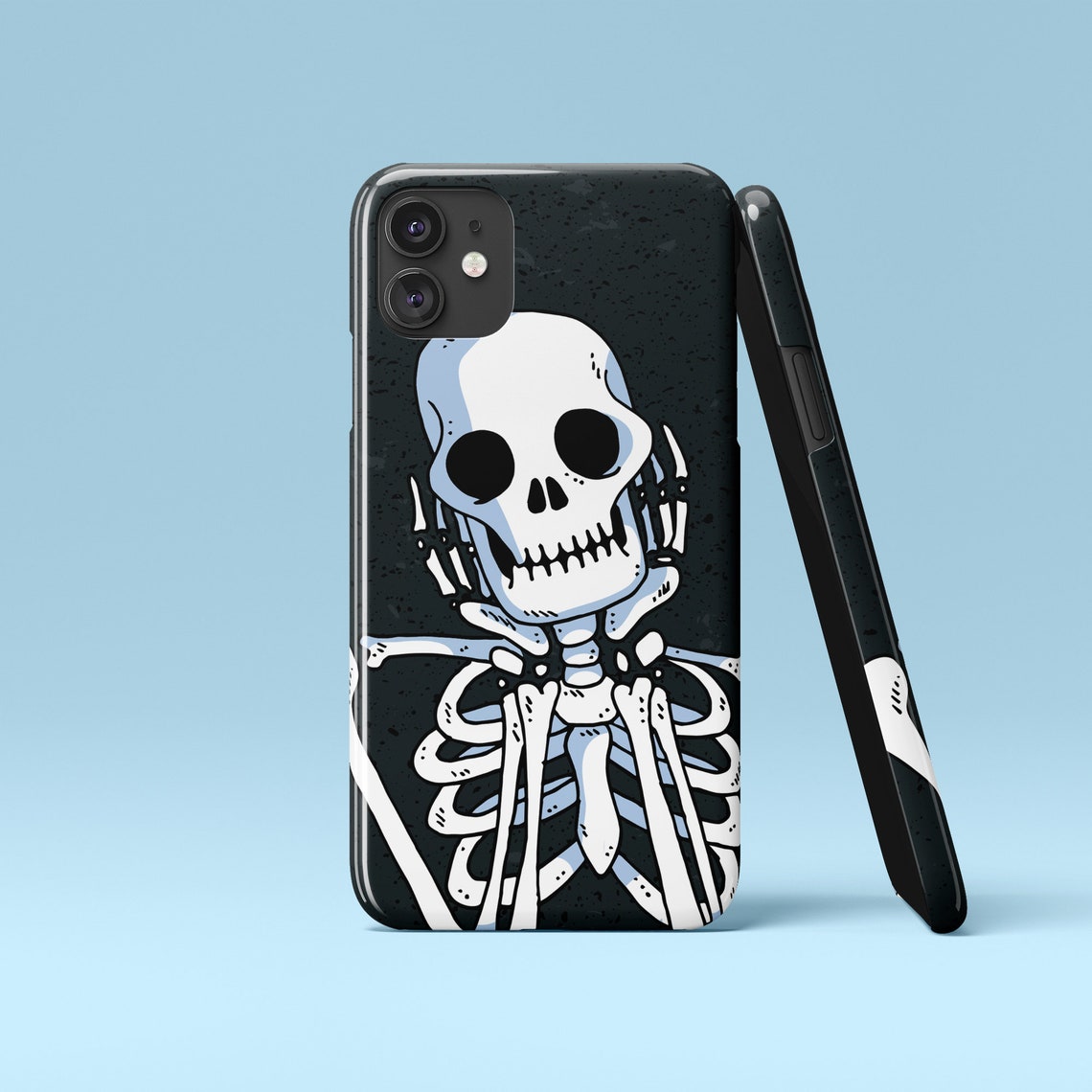 Skeleton Phone Case Skull Phone Case Skeleton Iphone Case Etsy