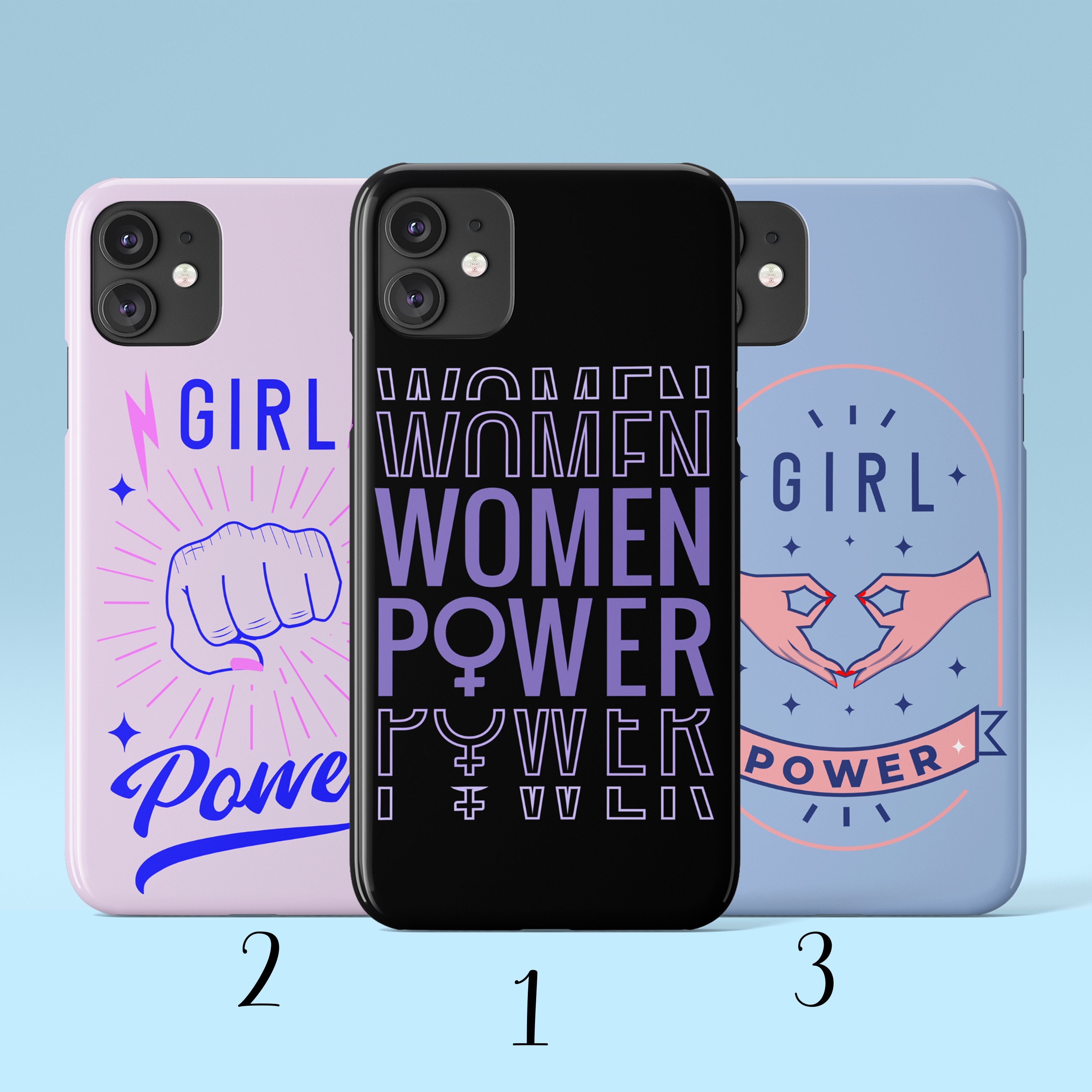 Women Power Phone Girl Power Phone Case Feminist Phone Case Etsy